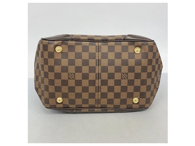 Borsa Louis Vuitton Damier Verona MM Ebano Damier ebene - vista 3