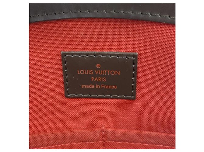 Borsa Louis Vuitton Damier Verona MM Ebano Damier ebene - vista 5