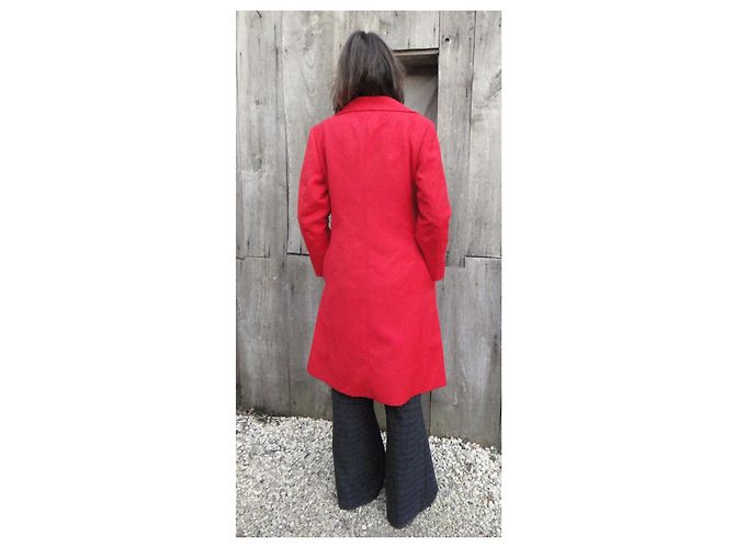 Abrigo Max Mara de lana coral - vista 2