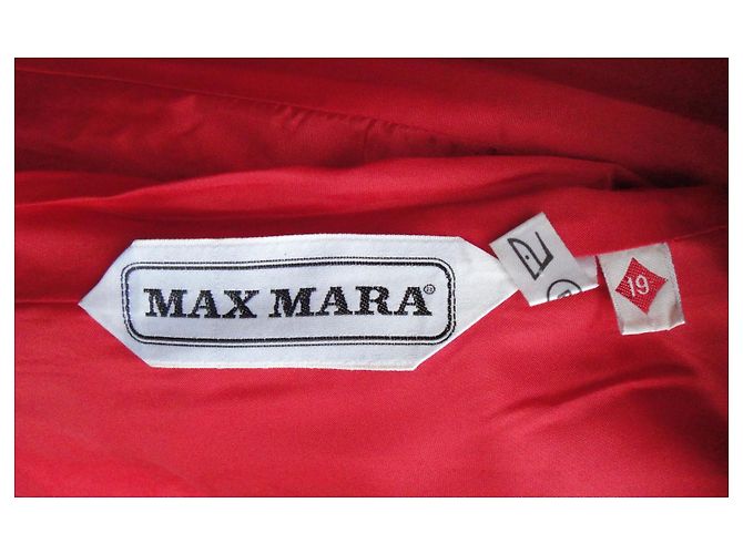Abrigo Max Mara de lana coral - vista 4