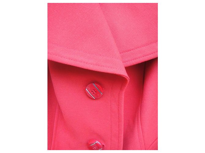 Abrigo Max Mara de lana coral - vista 7