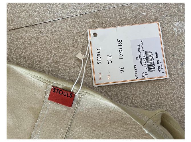 Stouls Jil Lammleder Wildlederjacke Beige Khaki - Ansicht 5