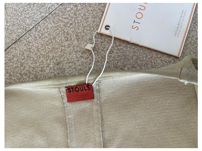 Stouls Jil Lammleder Wildlederjacke Beige Khaki - Ansicht 6