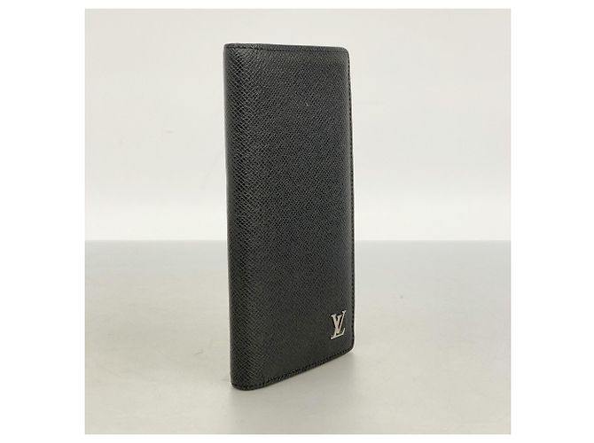 Portafoglio Lungo Brazza in Taiga Louis Vuitton Nero - vista 2