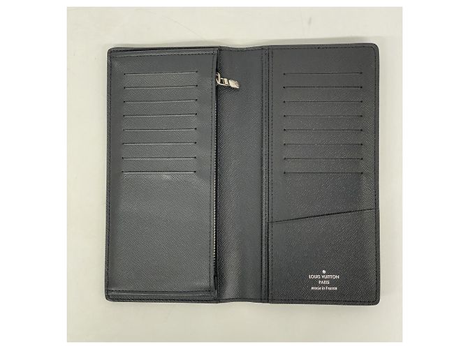 Portafoglio Lungo Brazza in Taiga Louis Vuitton Nero - vista 3
