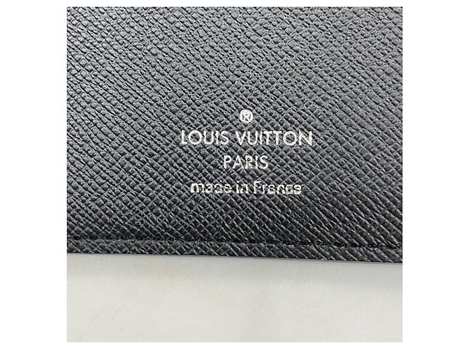 Portafoglio Lungo Brazza in Taiga Louis Vuitton Nero - vista 4