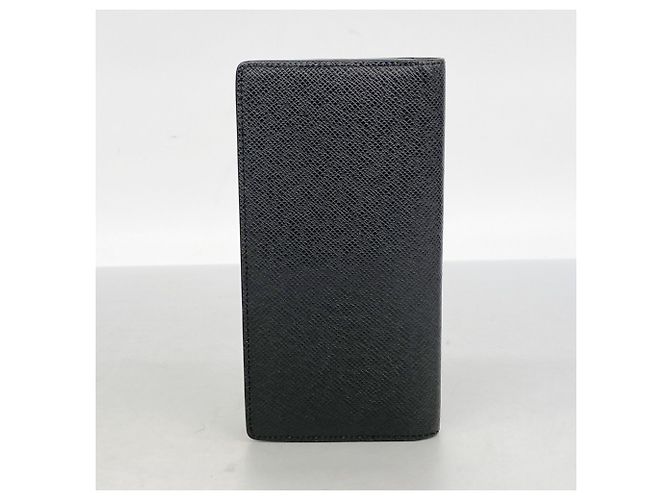 Portafoglio Lungo Brazza in Taiga Louis Vuitton Nero - vista 7