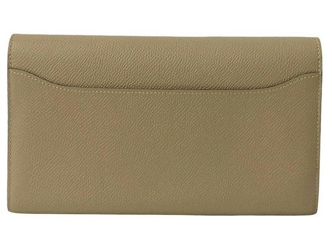 Cartera Long Constance Epsom de Hermès Beige - vista 3