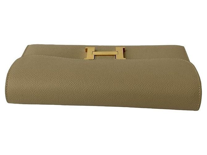 Cartera Long Constance Epsom de Hermès Beige - vista 4