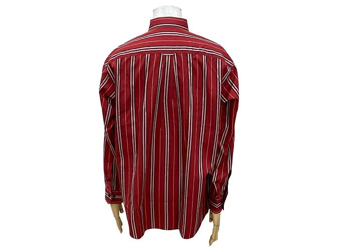 Camisa de algodón de manga larga Burberry Roja - vista 5