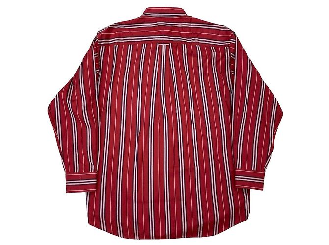 Camisa de algodón de manga larga Burberry Roja - vista 6