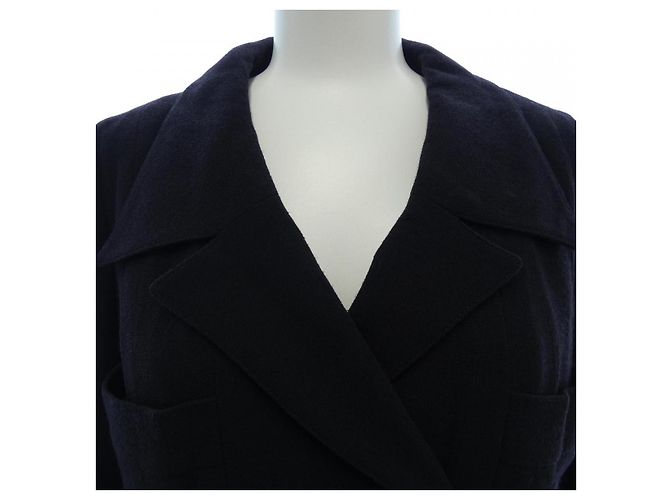 Cappotto Chanel Blu Blu navy - vista 5