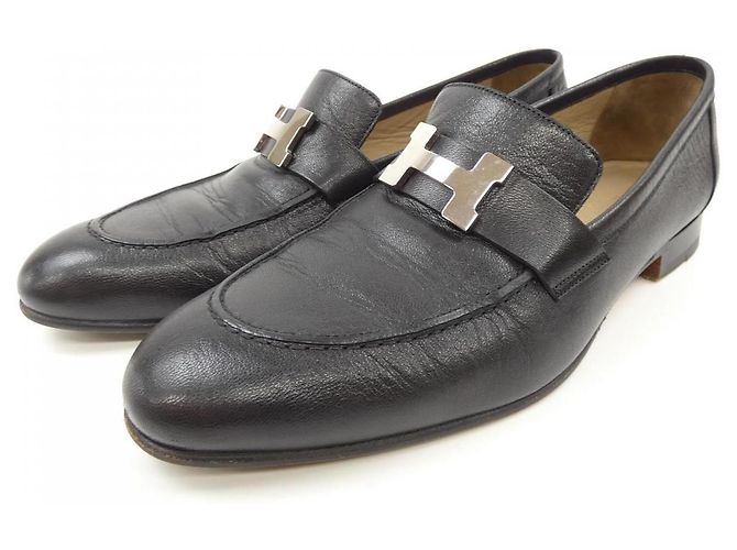 Hermès Scarpe Hermes Chevre Nero - vista 3