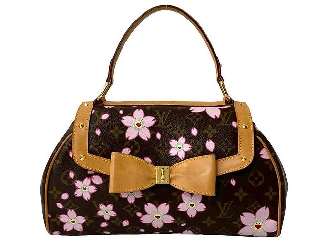 Borsa Retro PM Monogramma Louis Vuitton Marrone Rosa - vista 2