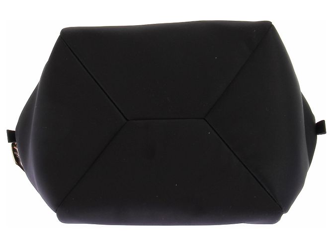 Carven Borsa nera in satin 'Marie' Nero - vista 7
