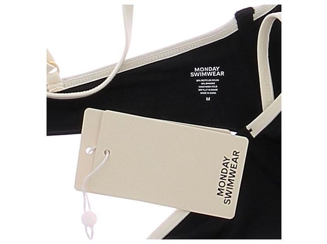 Autre Marque Bikini de dos piezas negro y blanco - vista 10
