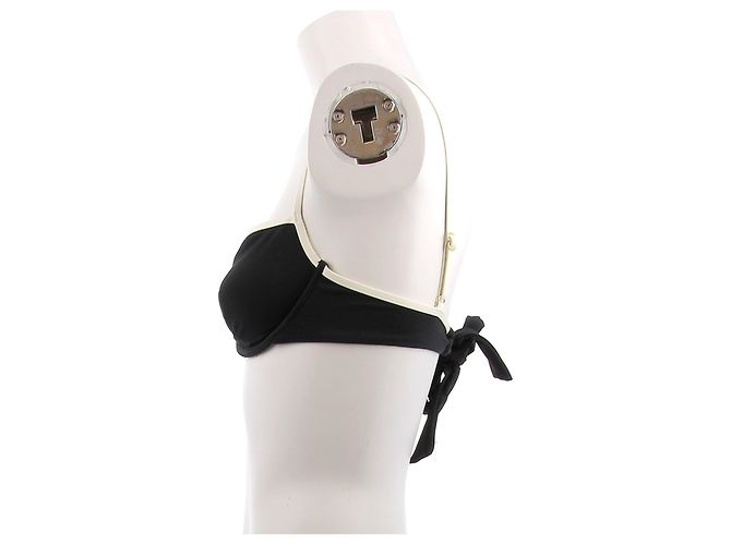 Autre Marque Bikini de dos piezas negro y blanco - vista 4