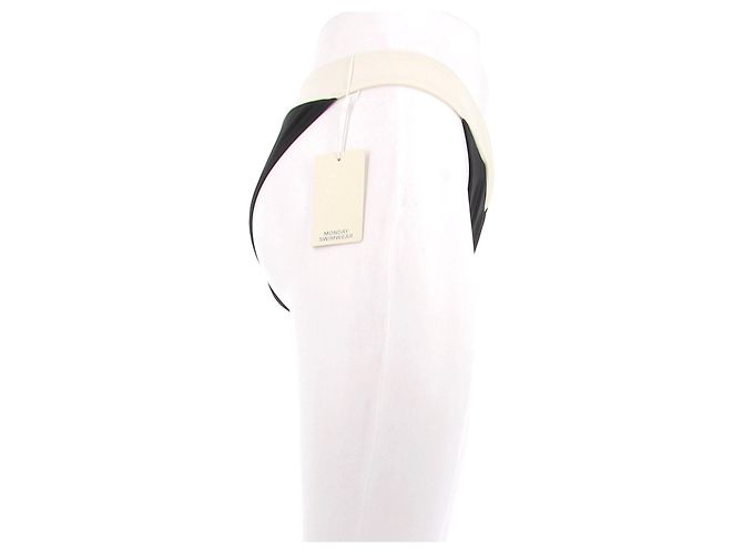 Autre Marque Bikini de dos piezas negro y blanco - vista 7