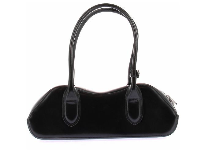 Autre Marque Borsa bowling MISBHV in pelle nera Nero - vista 2