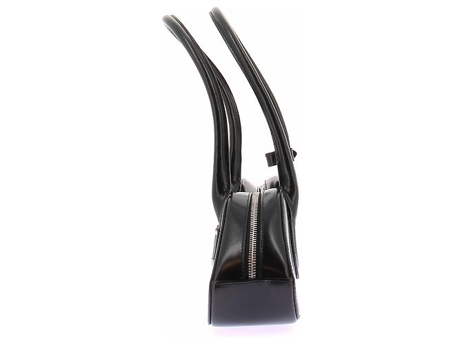 Autre Marque Borsa bowling MISBHV in pelle nera Nero - vista 3