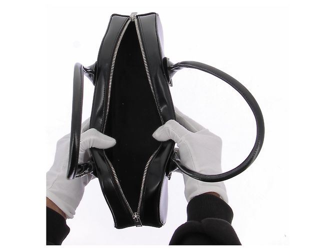 Autre Marque Borsa bowling MISBHV in pelle nera Nero - vista 6