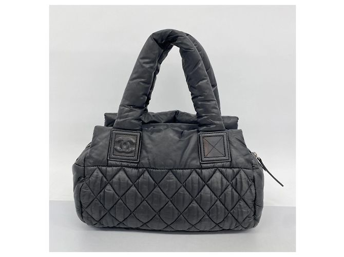 Sac à main en nylon Coco Cocoon de Chanel Noir - vue 13