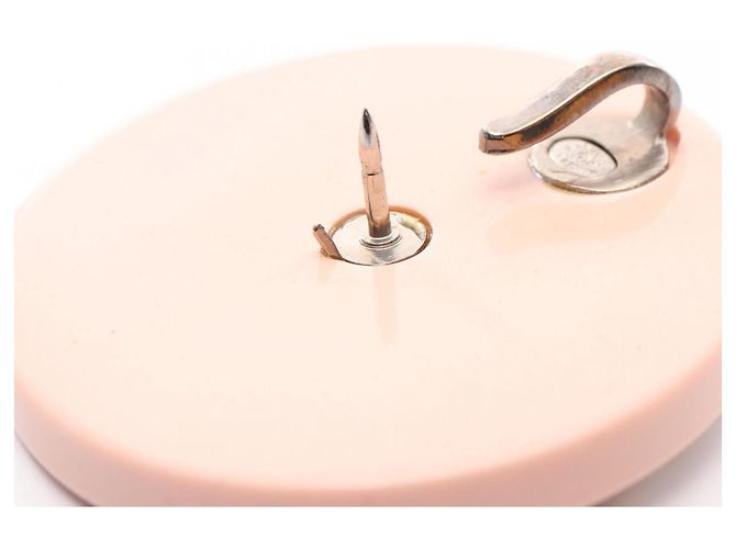 Chanel Coco Mark Brosche Silber Pink Mehrfarben - Ansicht 4