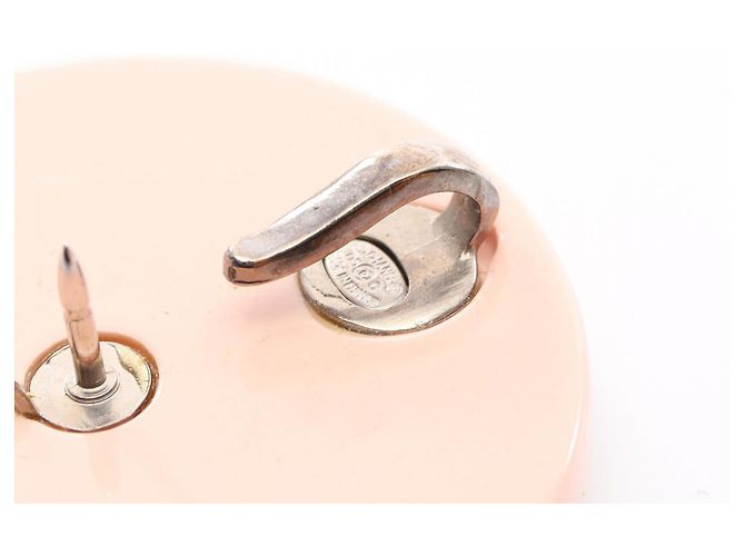 Chanel Coco Mark Brosche Silber Pink Mehrfarben - Ansicht 5