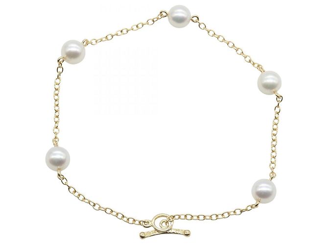 Bracciale in perle By the Yard di Tiffany & Co. Bianco D'oro - vista 2