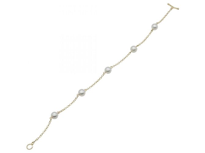 Bracciale in perle By the Yard di Tiffany & Co. Bianco D'oro - vista 3