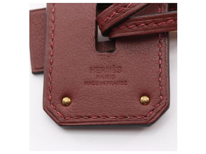 Hermès Hermes O'Kelly GM Halskette in Bordeaux - Ansicht 5