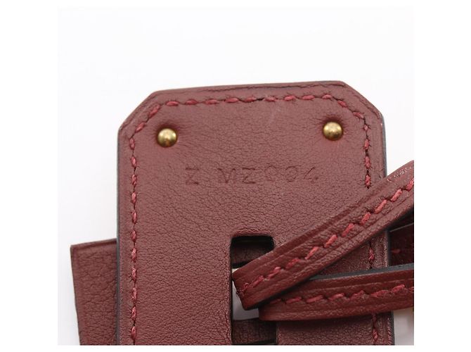 Hermès Hermes O'Kelly GM Halskette in Bordeaux - Ansicht 6