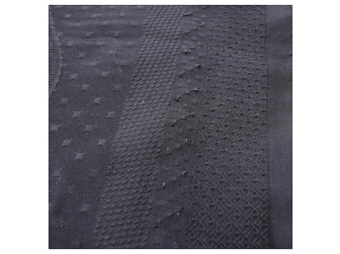 Foulard in seta blu nero Perle Coaching di Hermès Blu navy - vista 10