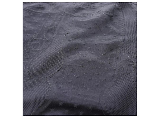 Foulard in seta blu nero Perle Coaching di Hermès Blu navy - vista 13