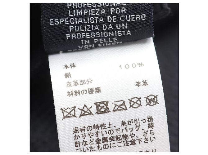 Foulard in seta blu nero Perle Coaching di Hermès Blu navy - vista 3