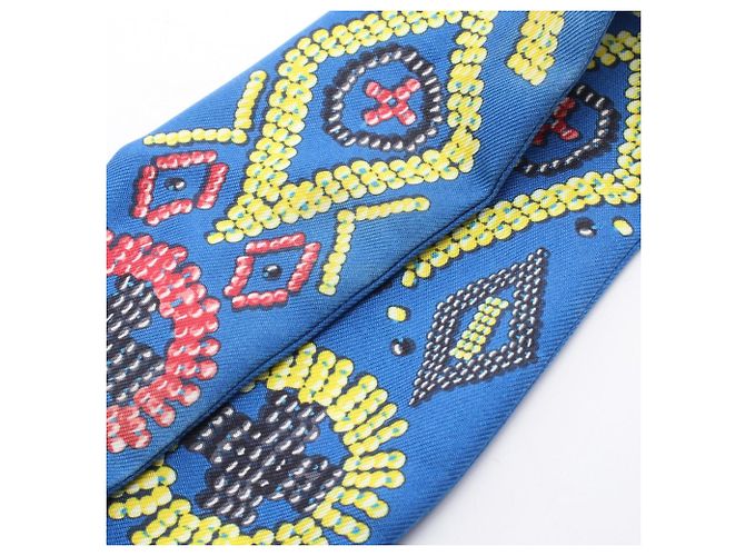 Foulard Twilly in Perle Hermès Kelly Blu Multicolore - vista 6