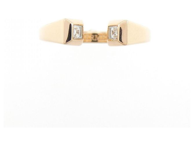 Ring Anillo Clous de Forge Hermès Rosa - vista 2