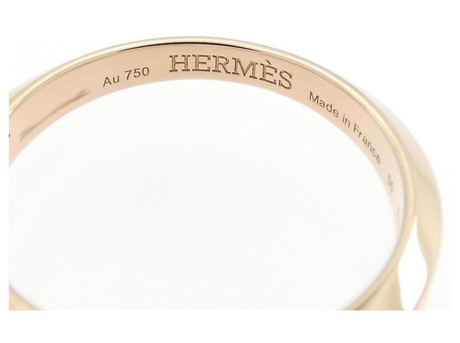Ring Anillo Clous de Forge Hermès Rosa - vista 4