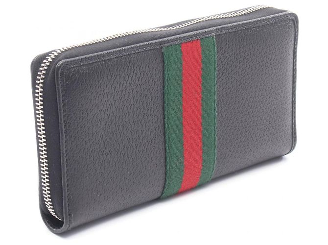 Gucci Ophidia Round Long Wallet Black - view 2