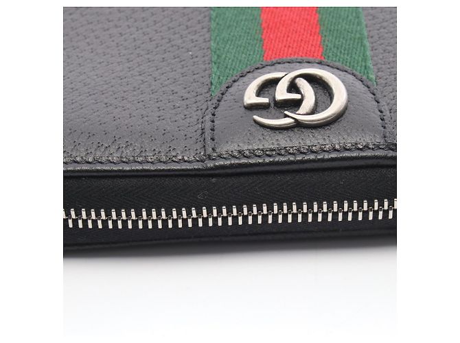 Gucci Ophidia Round Long Wallet Black - view 5