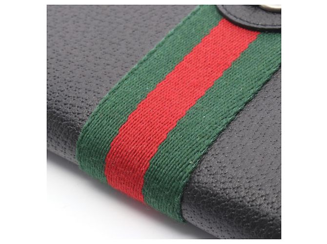 Gucci Ophidia Round Long Wallet Black - view 6