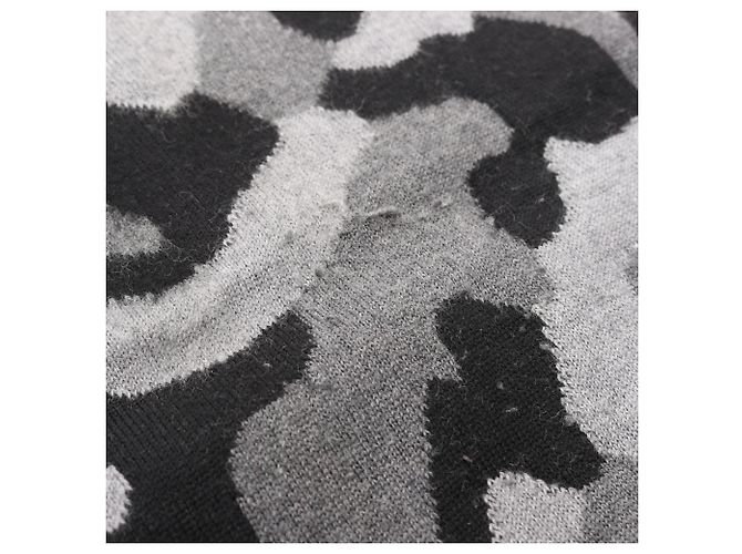 Sciarpa Militare Louis Vuitton Marrone Nero - vista 5