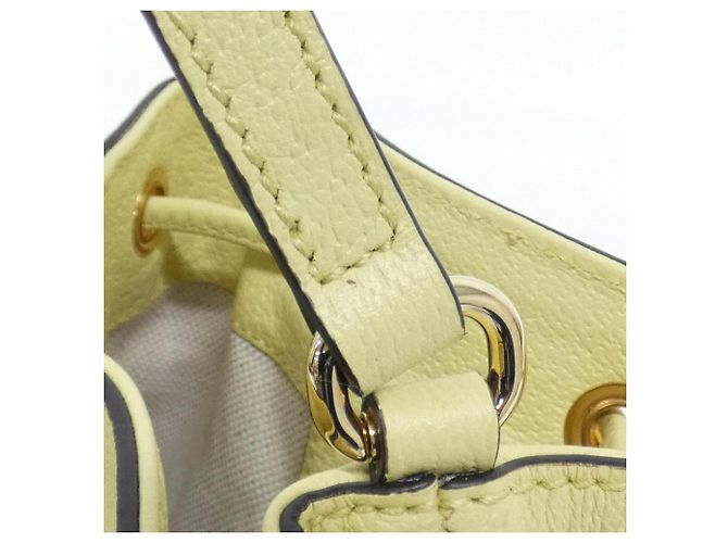 Borsa a Spalla Gucci GG Canvas Giallo Cammello - vista 6