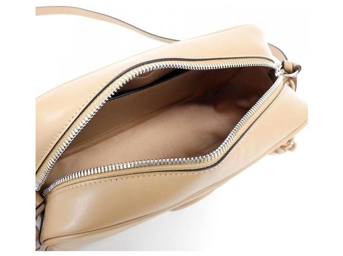Bolso de Hombro Gucci GG Marmont Beige - vista 6