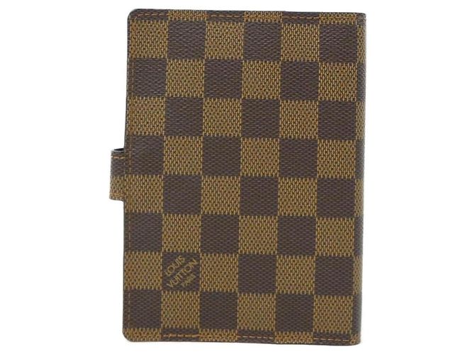 Organizer Organizzatore Louis Vuitton Damier Agenda PM R20700 Marrone - vista 2