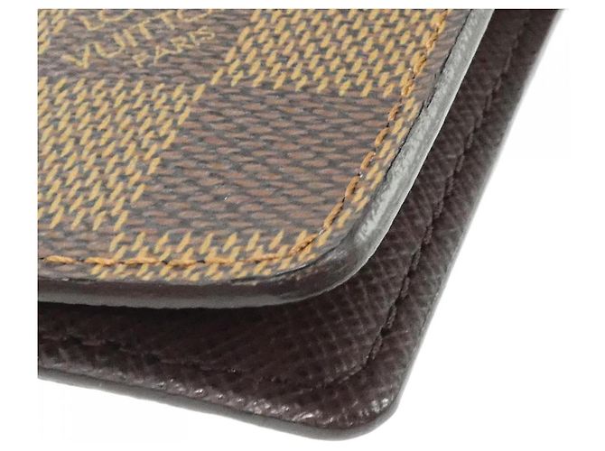 Organizer Organizzatore Louis Vuitton Damier Agenda PM R20700 Marrone - vista 3