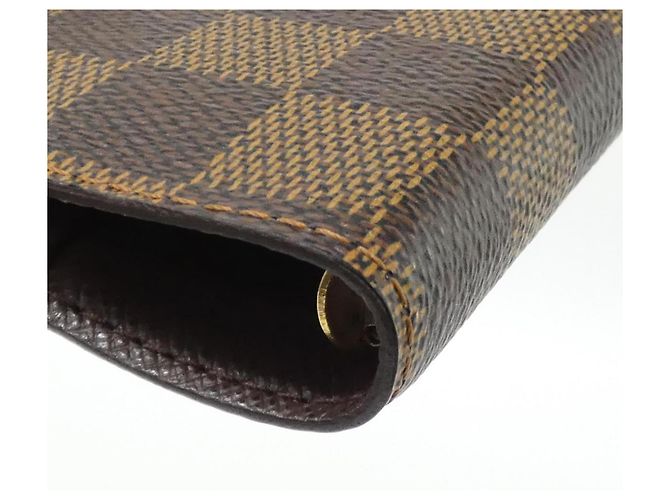Organizer Organizzatore Louis Vuitton Damier Agenda PM R20700 Marrone - vista 4