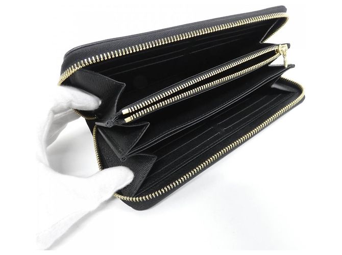 Cartera Zippy Epi Louis Vuitton Negro - vista 7