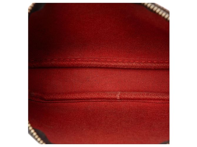 Mini Pochette Accessoires Damier Ebene Marrone Louis Vuitton - vista 4
