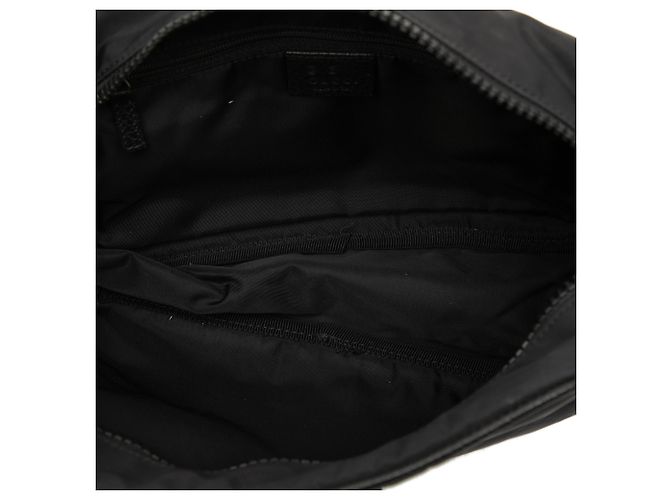 Pochette da toeletta in nylon GG nero Gucci - vista 4